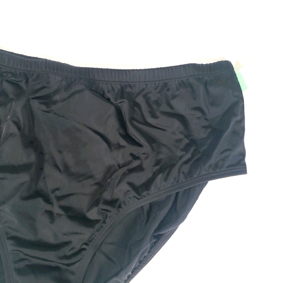 Black Two Piece Tube Top Bathing Suit Size 20W - Picture 6 of 8